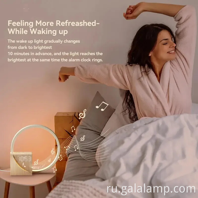 Санрайз будильник с 10 белым шумом